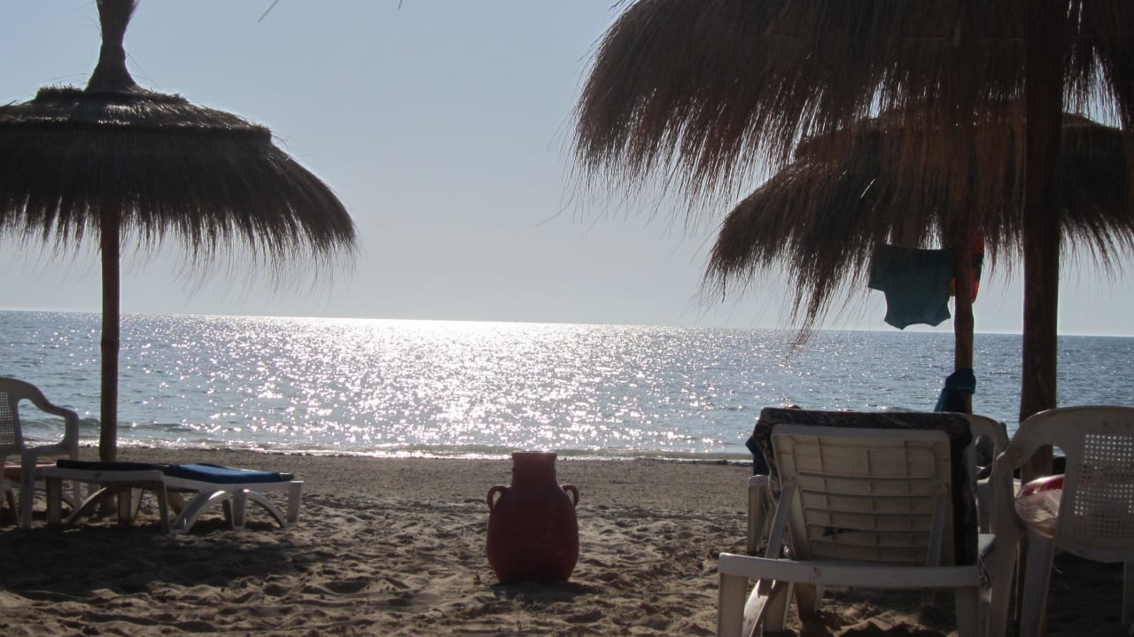 Früh Morgens  Hotel El Mouradi Djerba Menzel