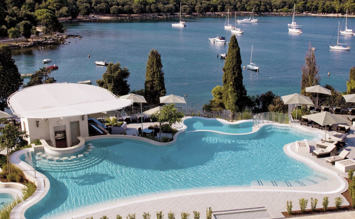 Outdoor pool Monte Mulini Adults Exclusive Hotel by Maistra Collection