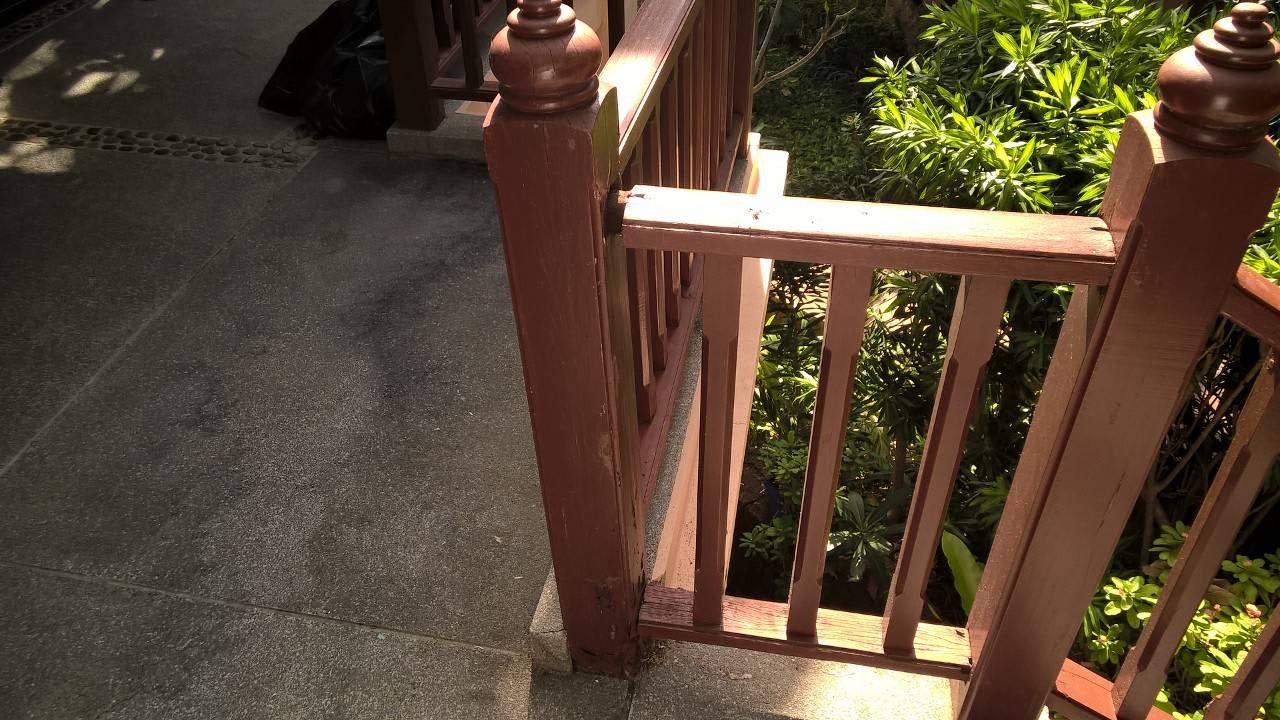 Absturz Geländer beschädigt Anantara Hua Hin Resort