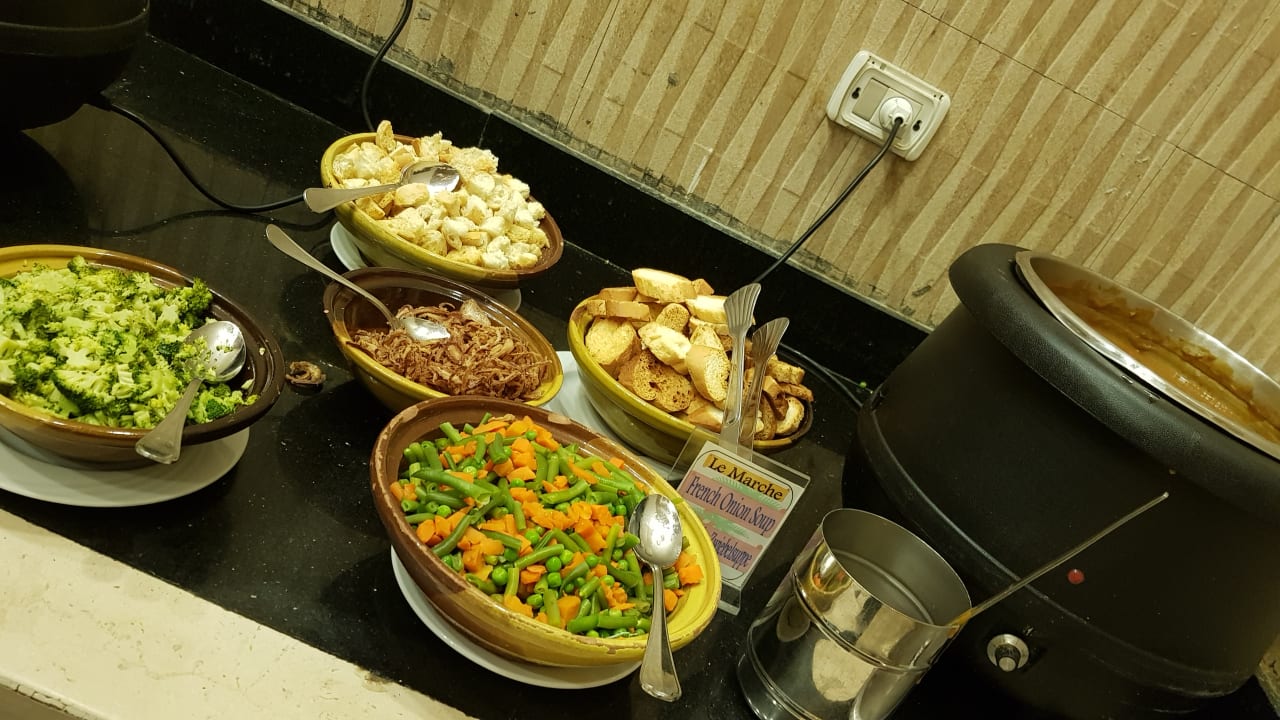 Suppe mit viel Auswahl für rein Pickalbatros Alf Leila Wa Leila Resort - Neverland Hurghada