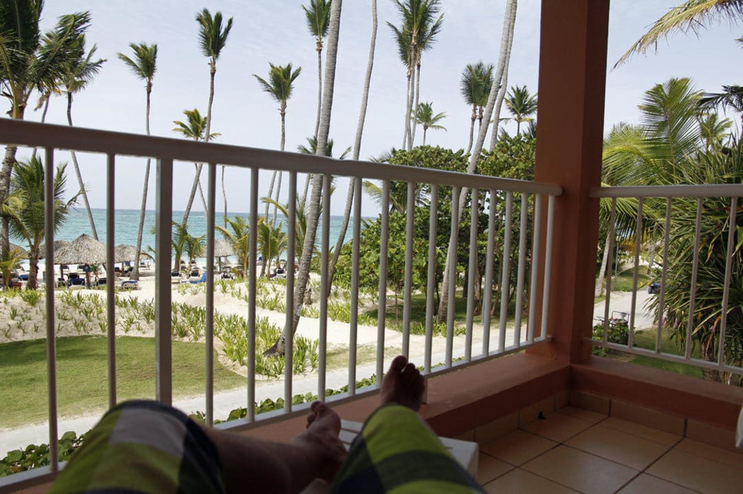 Zimmer 81: Blick vom Balkon Hotel Grand Palladium Palace Resort, Spa & Casino