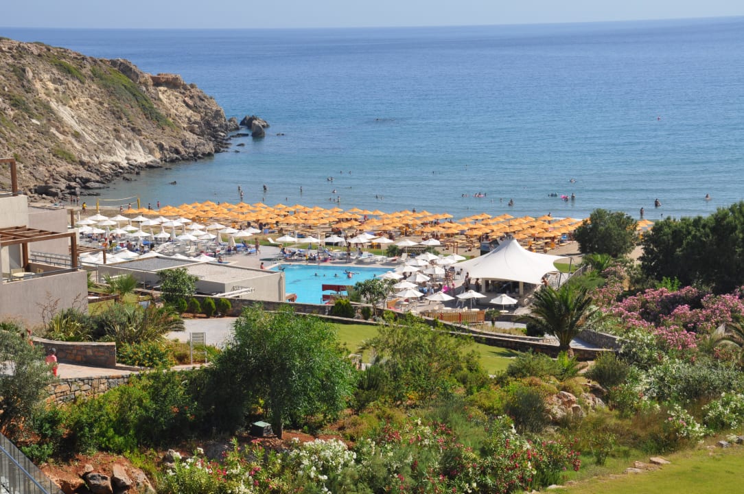 Ausblick vom Zimmer Atlantica Mikri Poli Crete