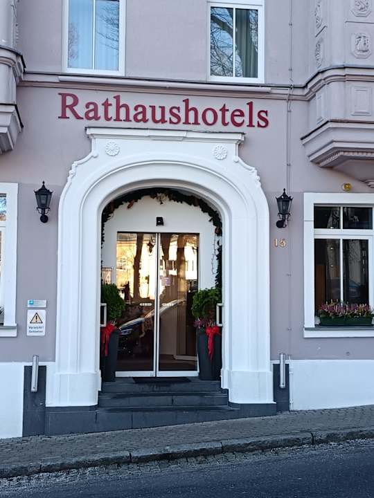 Außenansicht Rathaushotels Oberwiesenthal