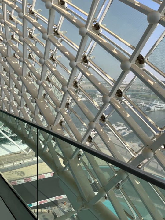 Ausblick W Abu Dhabi - Yas Island