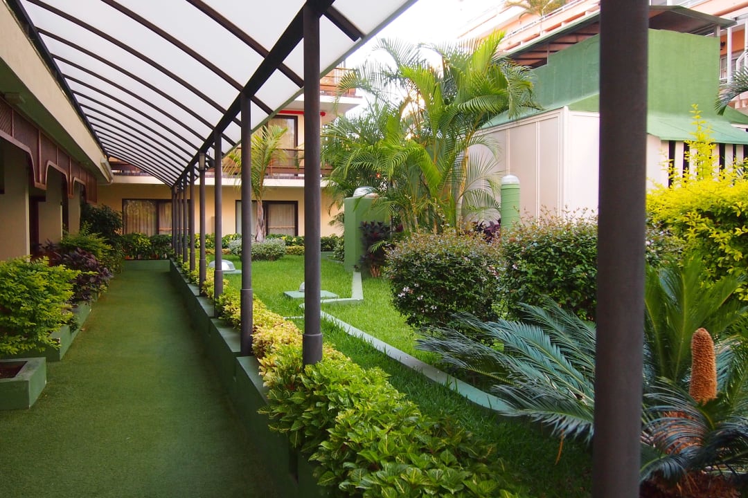 Hof hinter dem Hotel Hotel ValleMar