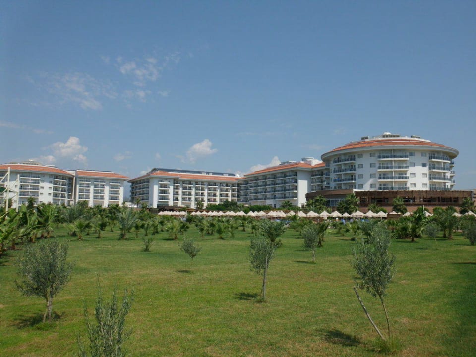 Blick aus den Garten Seaden Sea World Resort & Spa