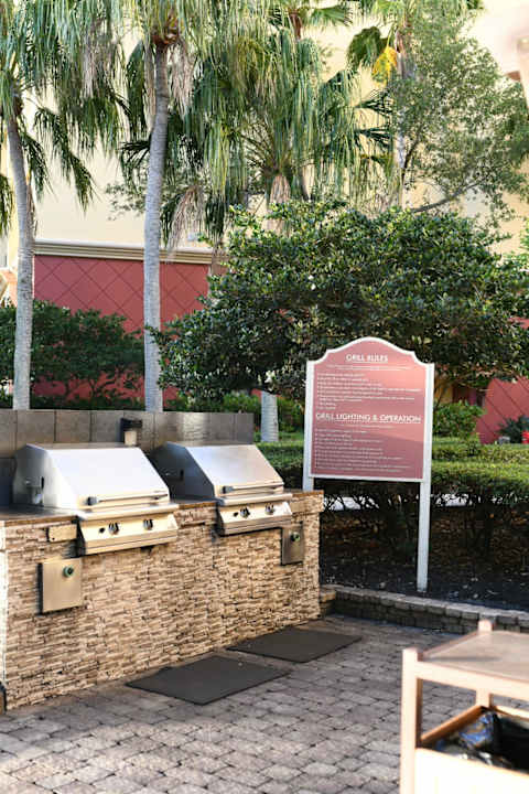 Gartenanlage Wyndham Grand Orlando Resort Bonnet Creek