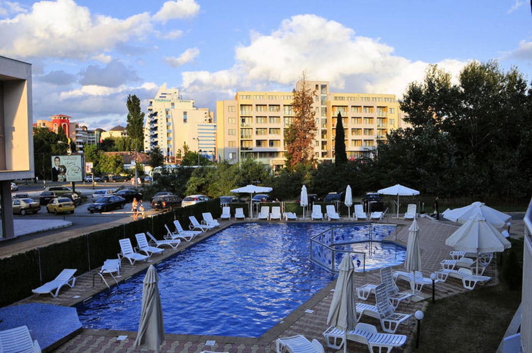 Widok z balkonu Hotel Bohemi