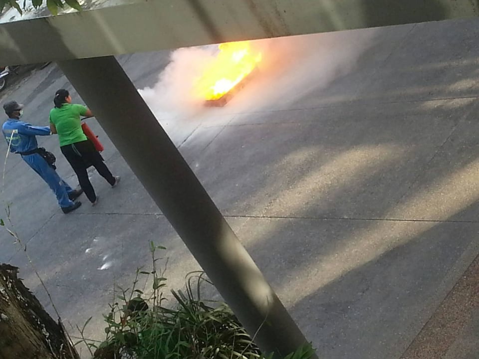 Löschübung Krabi Cha Da Resort Hotel