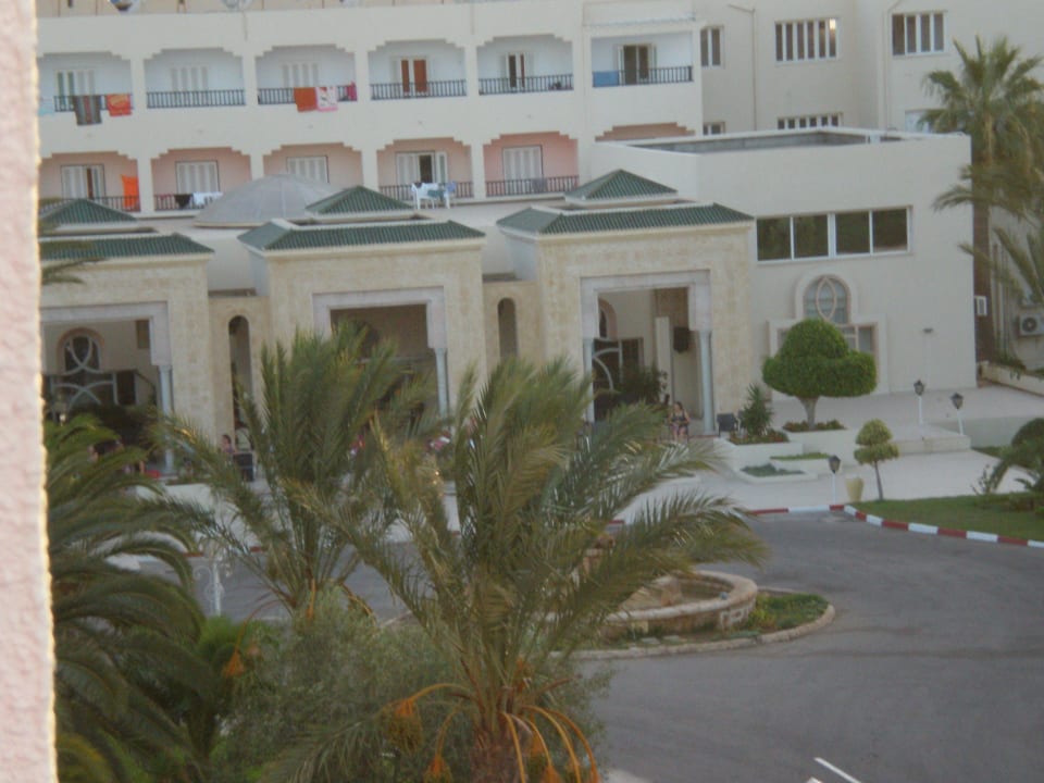 Hoteleingang Houda Golf & Beach Club