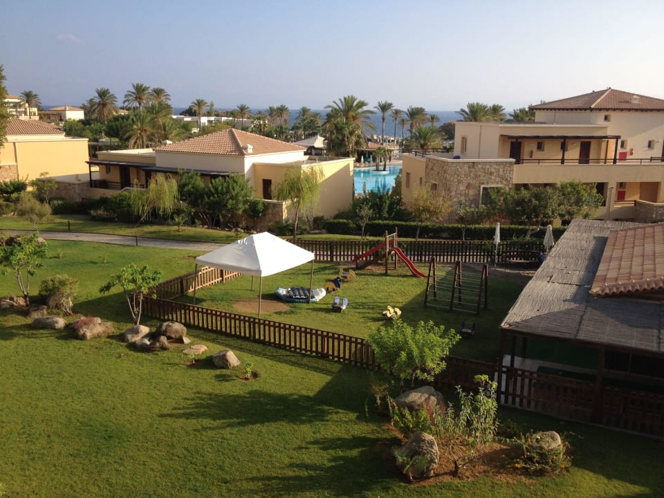 Analge vom Balkon aus gesehen Grecotel LUXME Kos