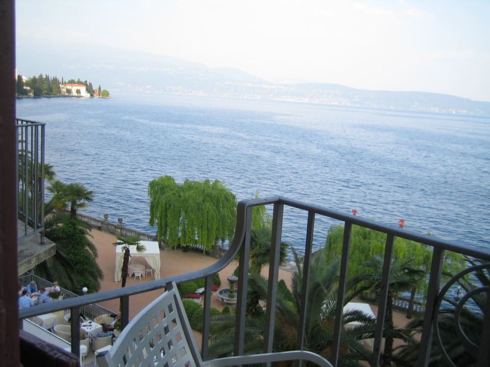 Blick aus unserem Zimmer Grand Hotel Fasano