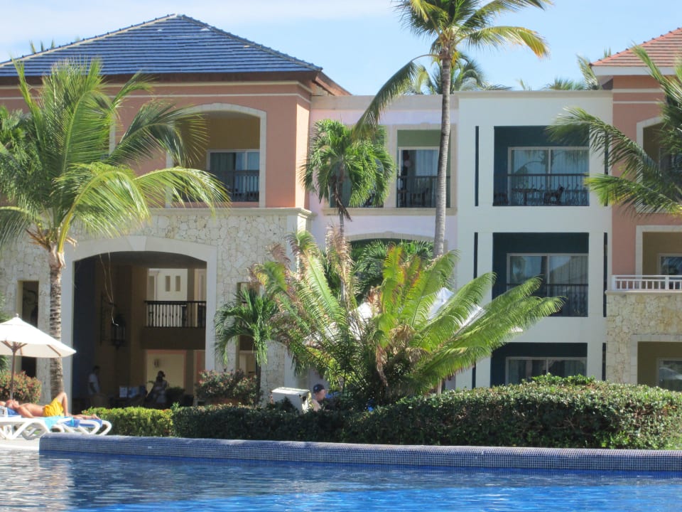 Blick zur Villa 5 Ocean Blue & Sand