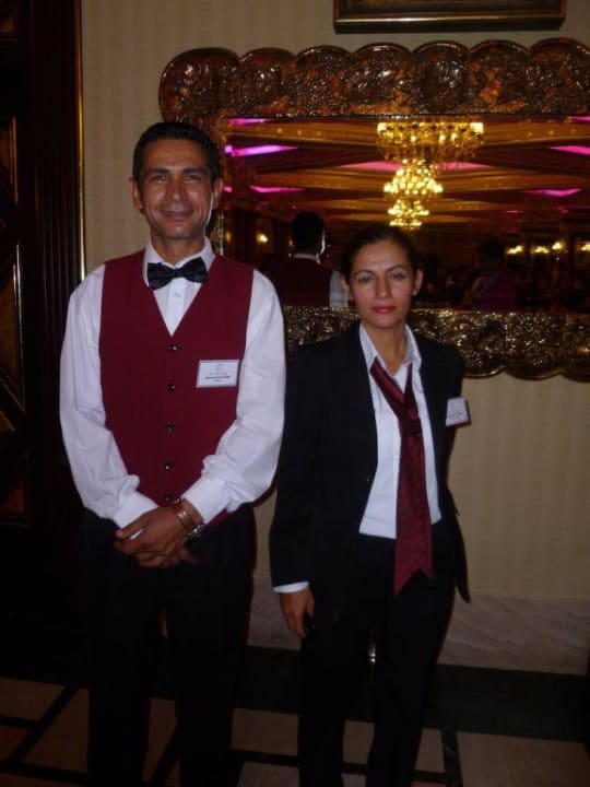 2 gute Geister vom Service Hotel Club Sera