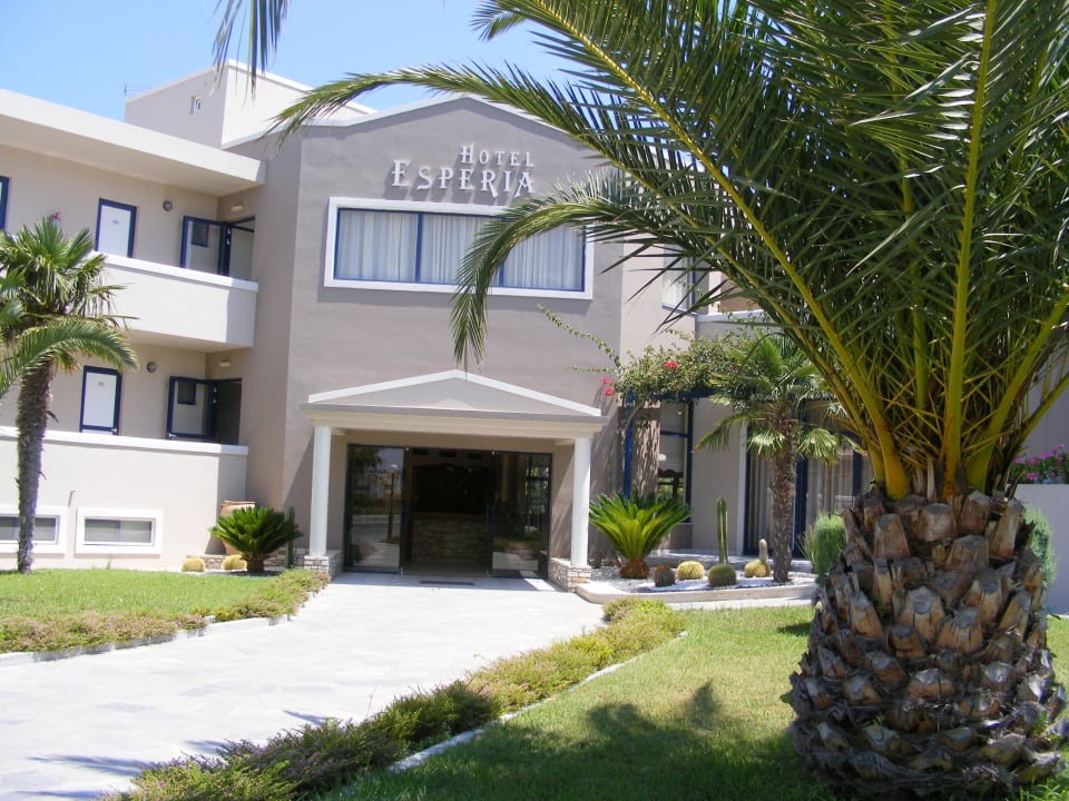 Haupteingang Hotel Esperia