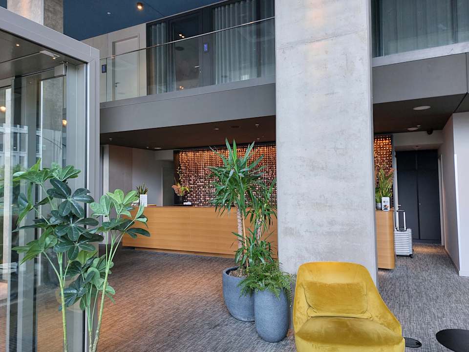 Lobby b'mine Hotel Frankfurt Airport
