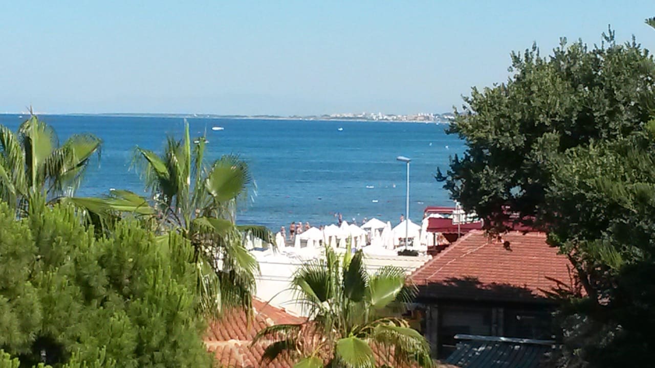 Vom Zimmer aus Side Star Beach