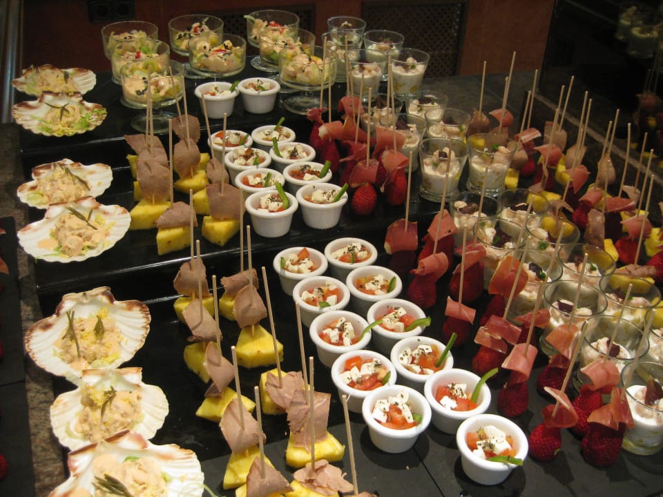 Sonnabends ist Galadiner Hipotels Flamenco