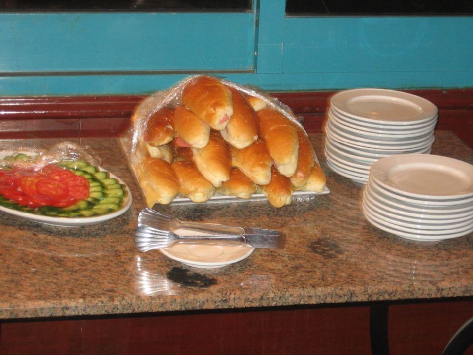 Snack in der Lobbybar Pickalbatros Aqua Park Resort - Hurghada