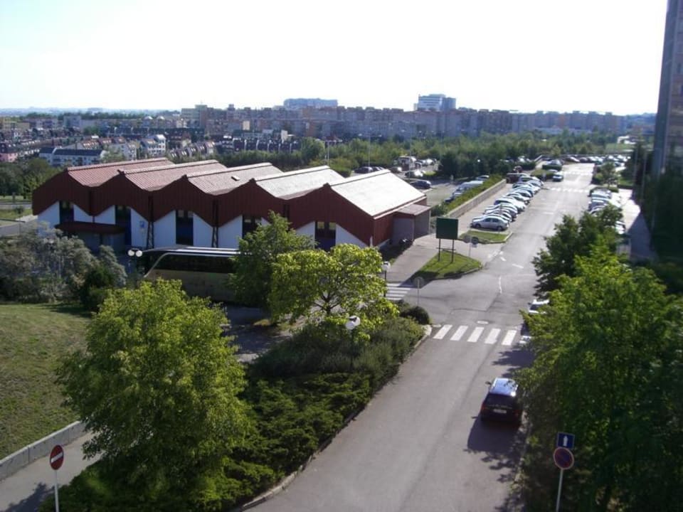 Ausblick vom 3. Stock II Hotel Globus