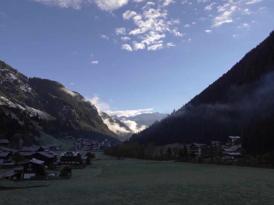 Blick vom Balkon Spa Hotel Zedern Klang