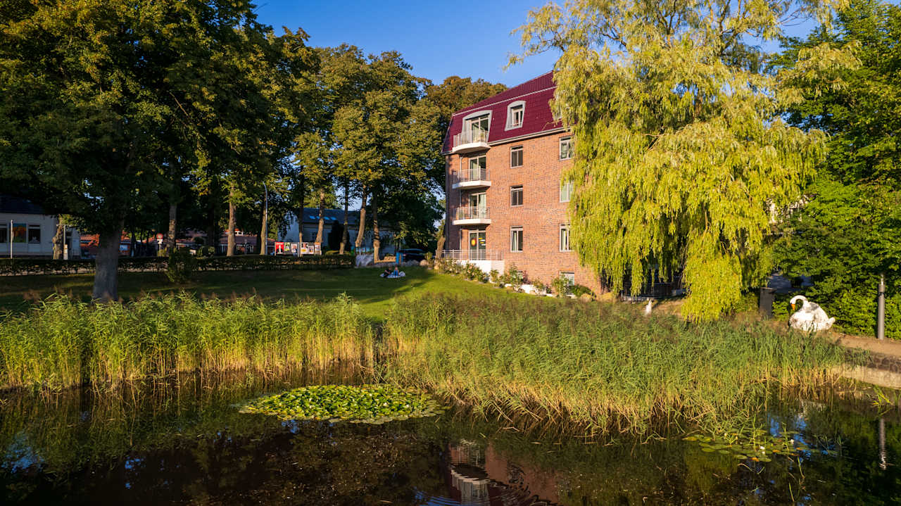 Außenansicht Villa am Schwanenteich