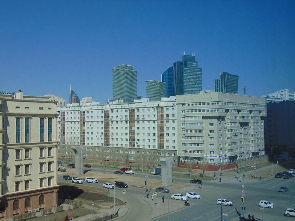 Ausblick Sheraton Astana Hotel