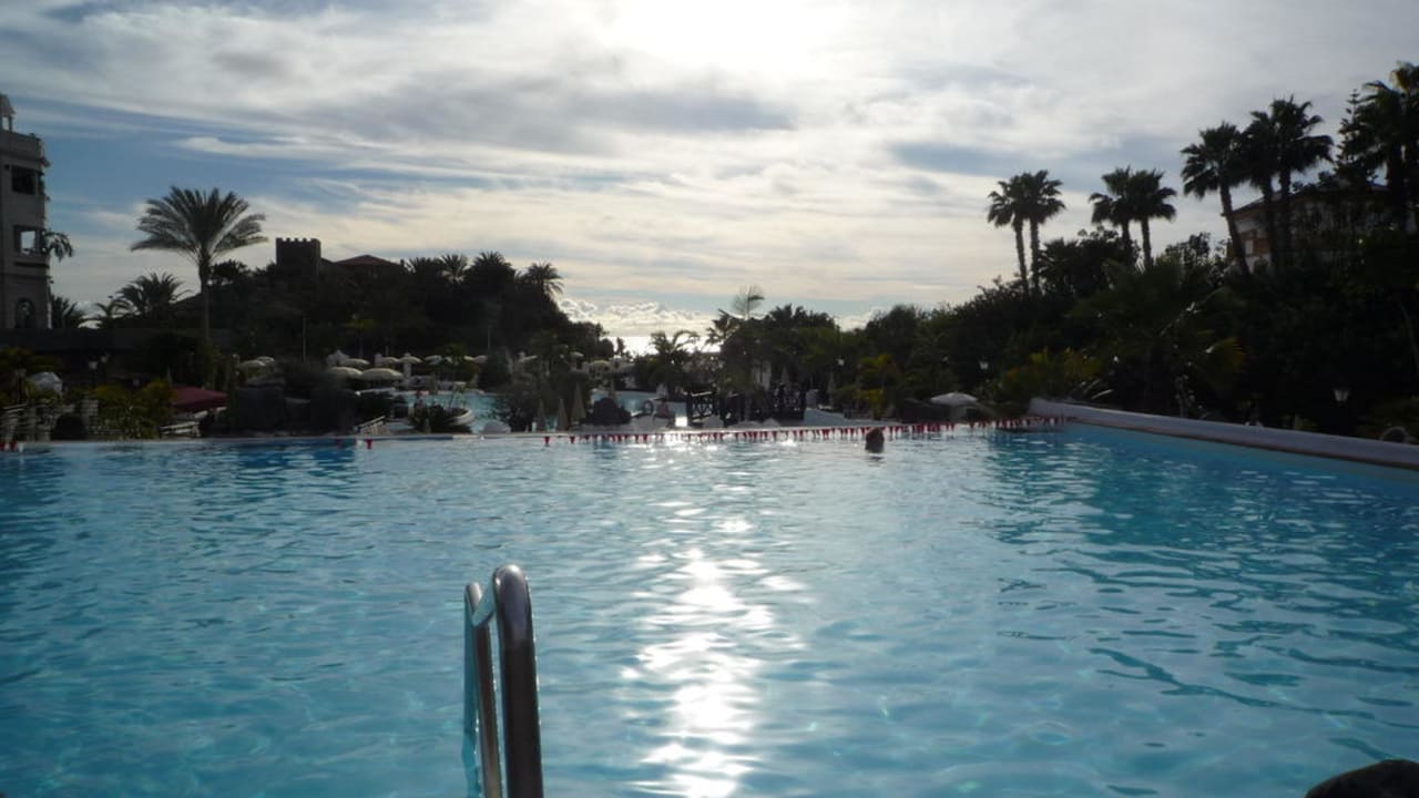 Blick vom oberen Pool zum Meer Gran Tacande Wellness & Relax Costa Adeje