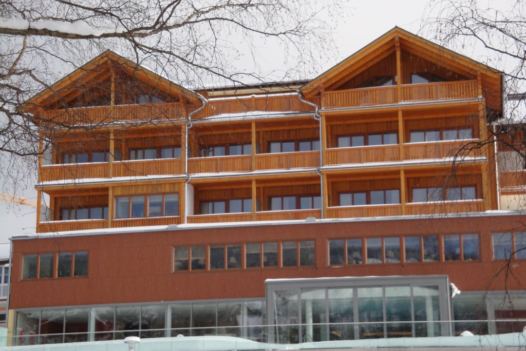 Hotel von der Parkseite Dorfhotel Fasching