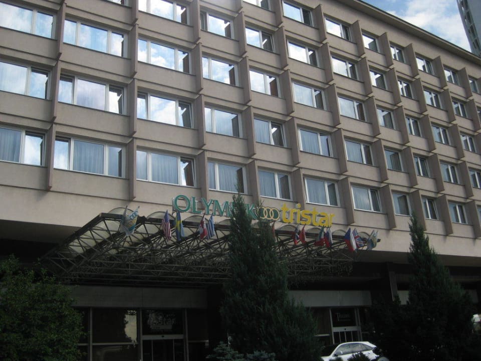 Eingang Hotel Olympik Tristar