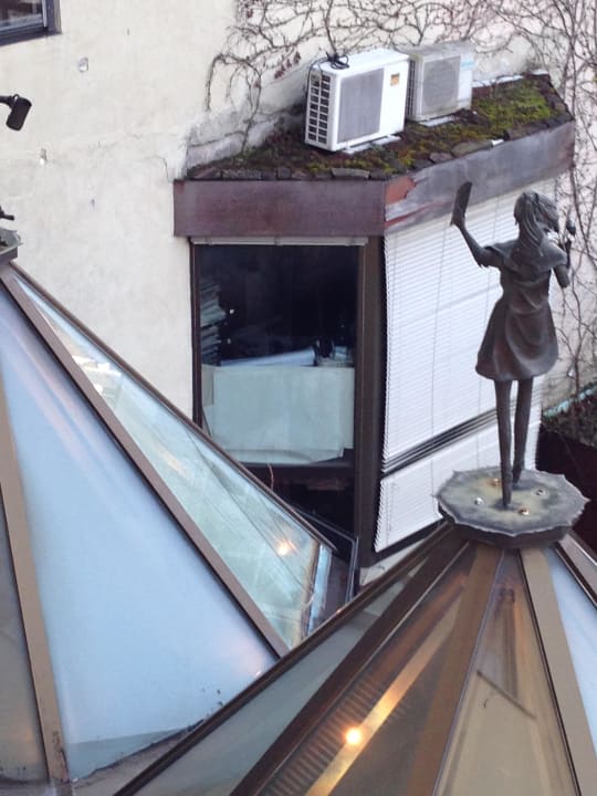 Blick aus dem Fenster Allvitalis Traumhotel