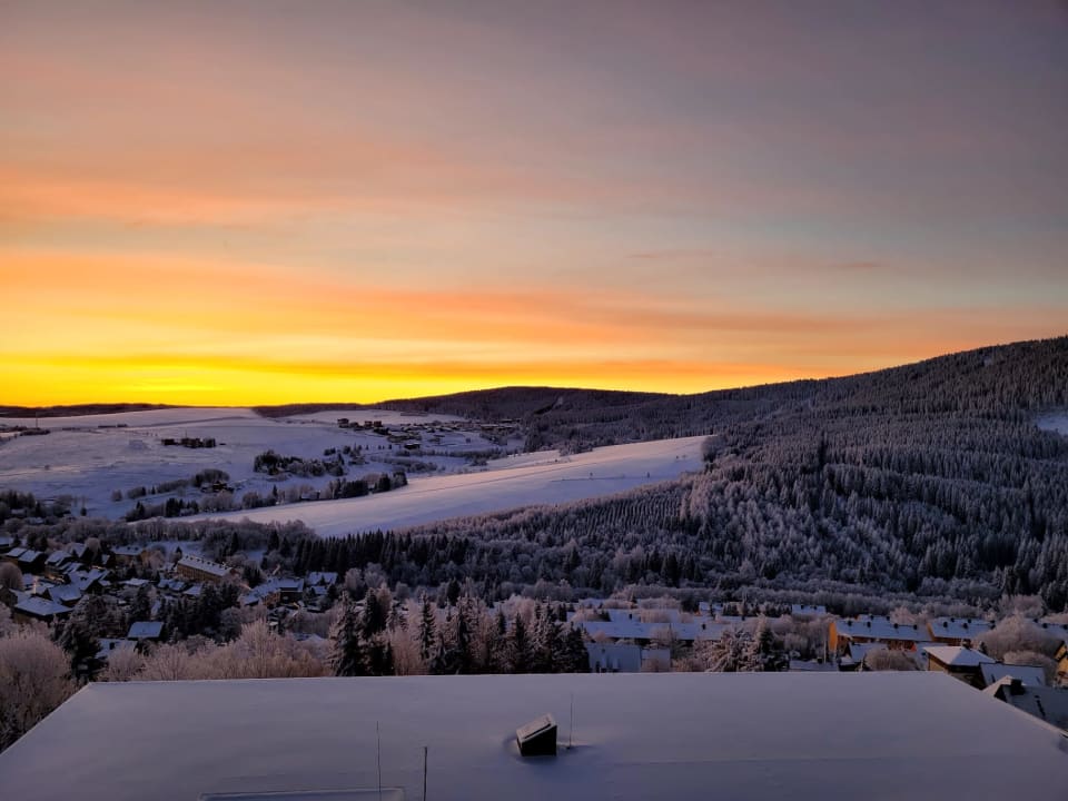 Ausblick AHORN Hotel Am Fichtelberg