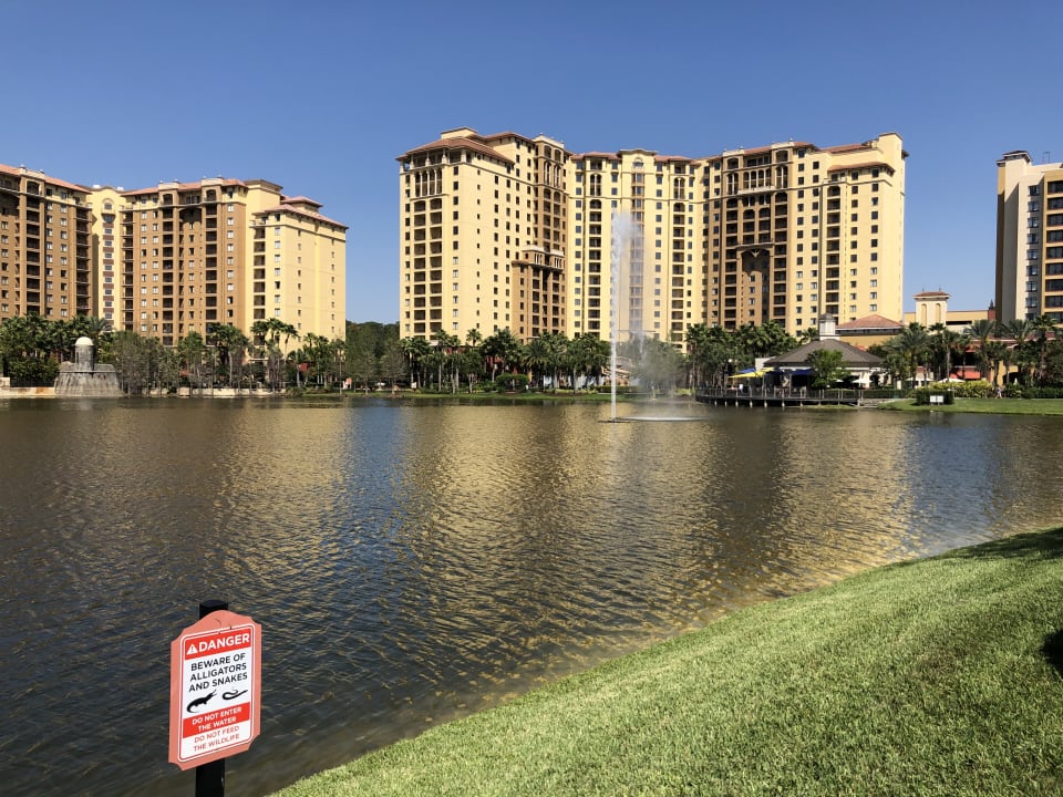 Gartenanlage Wyndham Grand Orlando Resort Bonnet Creek