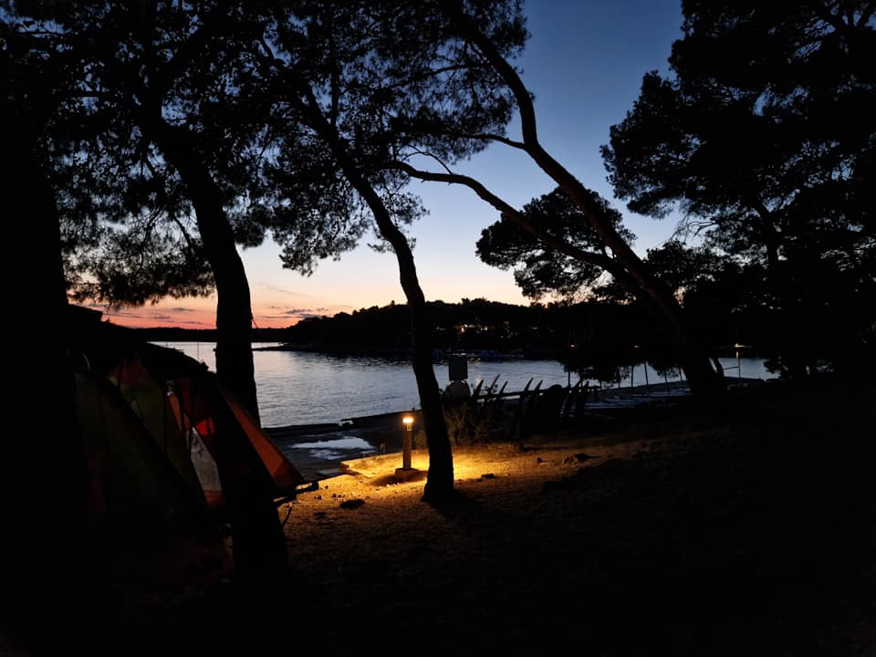 Ausblick Pine Beach Pakostane
