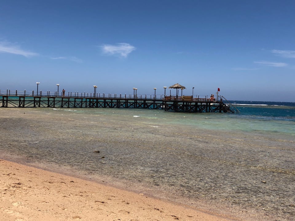 Steg zum Riff Fantazia Resort Marsa Alam