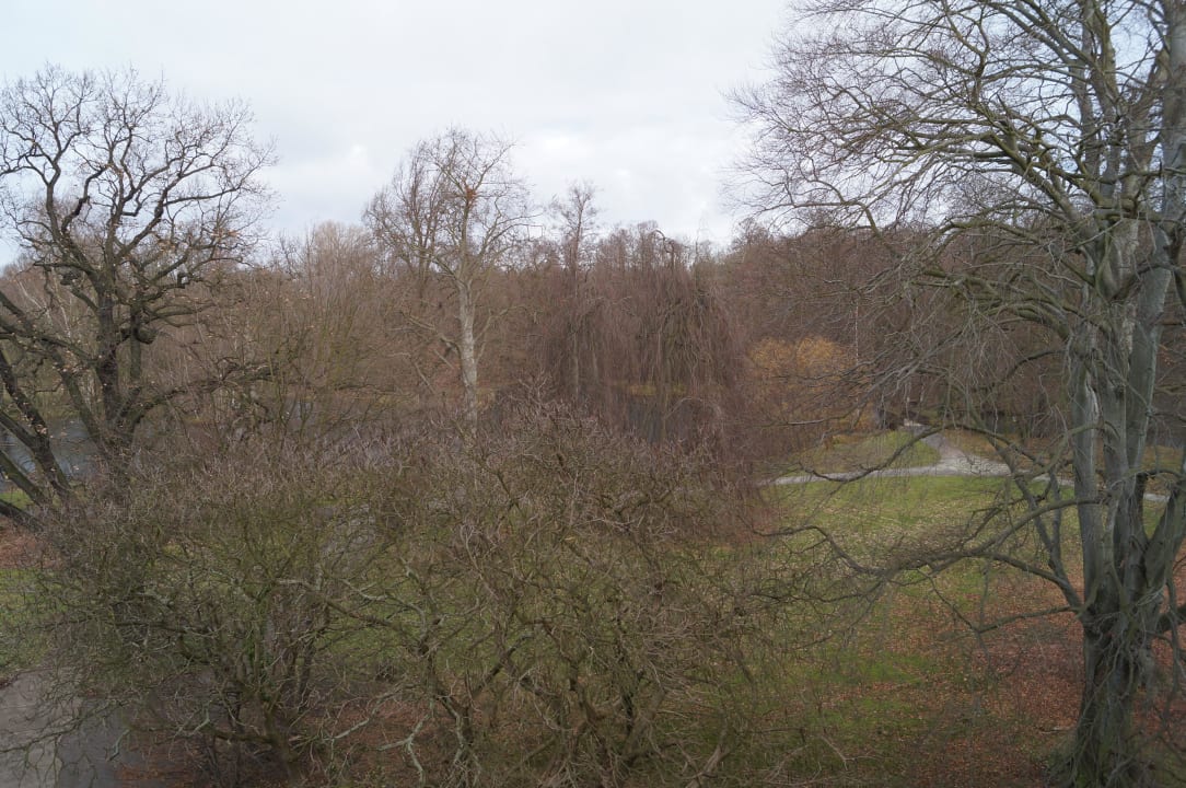 Ausblick aus dem Fenster Hotel Schloss Lübbenau