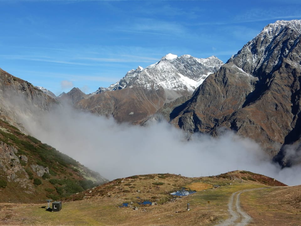 "Blick von der Rifflseehütte" Hotel Alpen Royal (Jerzens ...