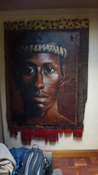 Wandgestaltung Gästehaus Rosedene Lodge Sea Point