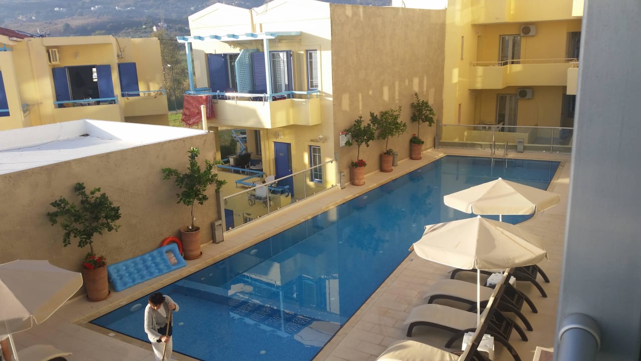 Blick zum Pool Hotel Corissia Princess