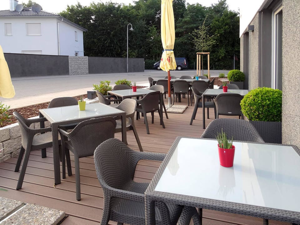 Terrasse Hotel bomonti Nürnberg West