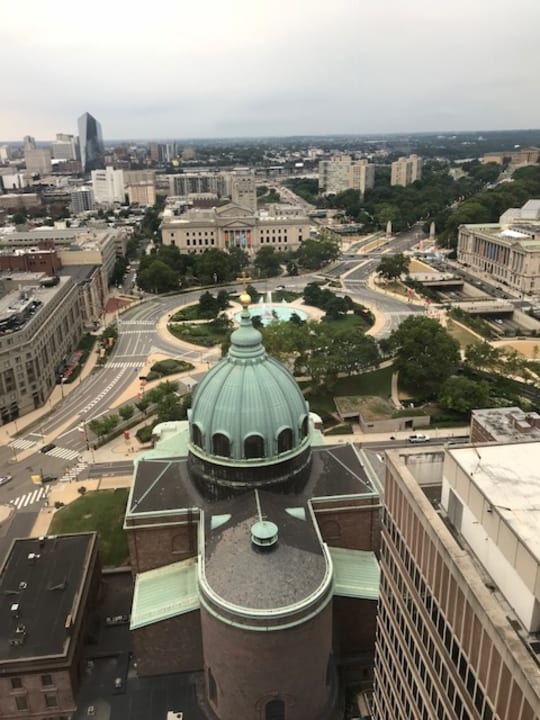 Ausblick Sheraton Philadelphia Downtown Hotel
