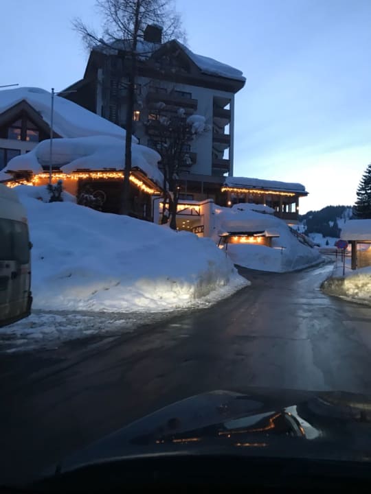 Wir sind abends angekommen  Aldiana Club Schlanitzen Alm