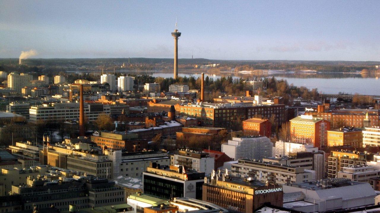 View from Ultimate Solo Suite #2405 Solo Sokos Hotel Torni Tampere