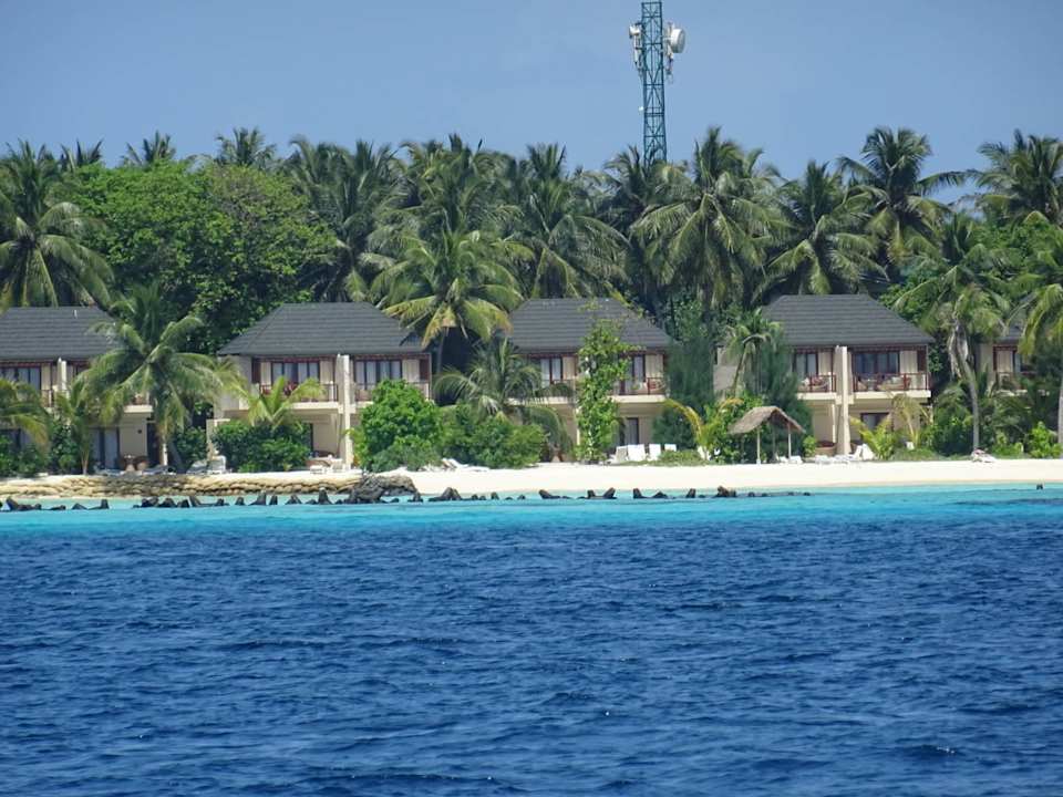Blick auf die Insel Summer Island Maldives