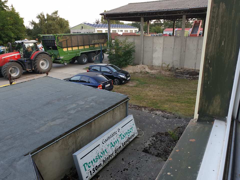 Ausblick Pension Am Tanger