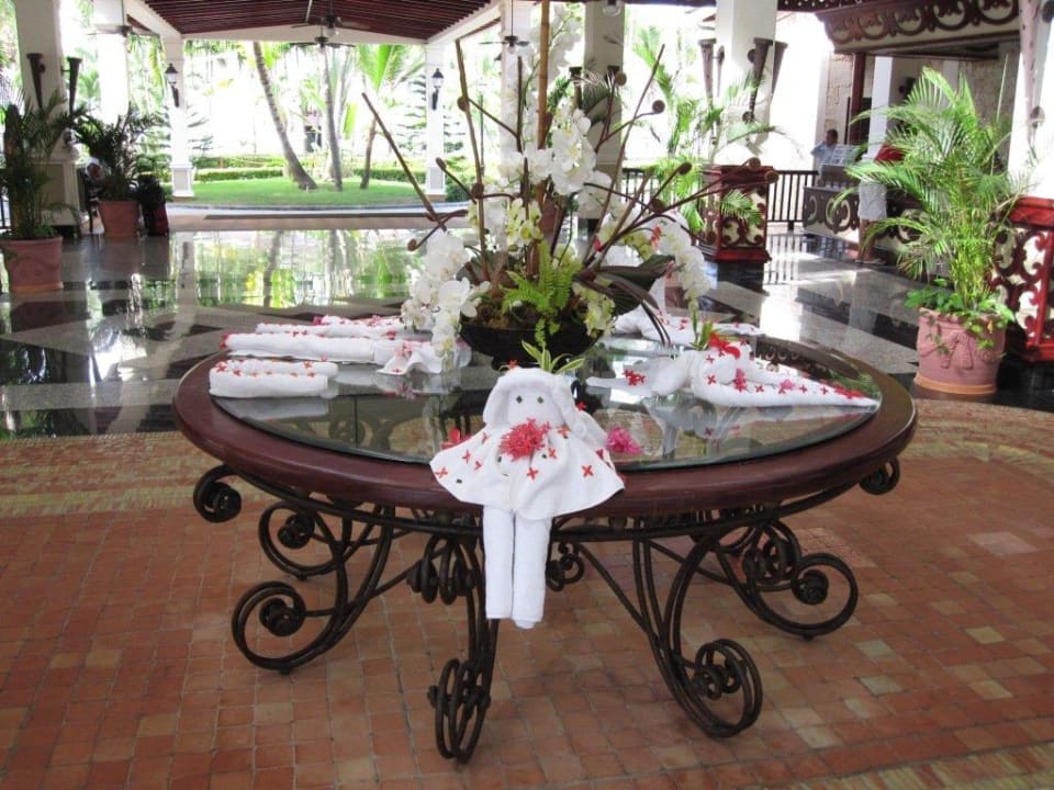 Ausstellung der Zimmerdeko Hotel Riu Bambu