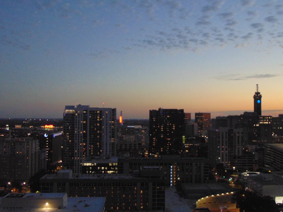 Ausblick Hotel Hilton Atlanta