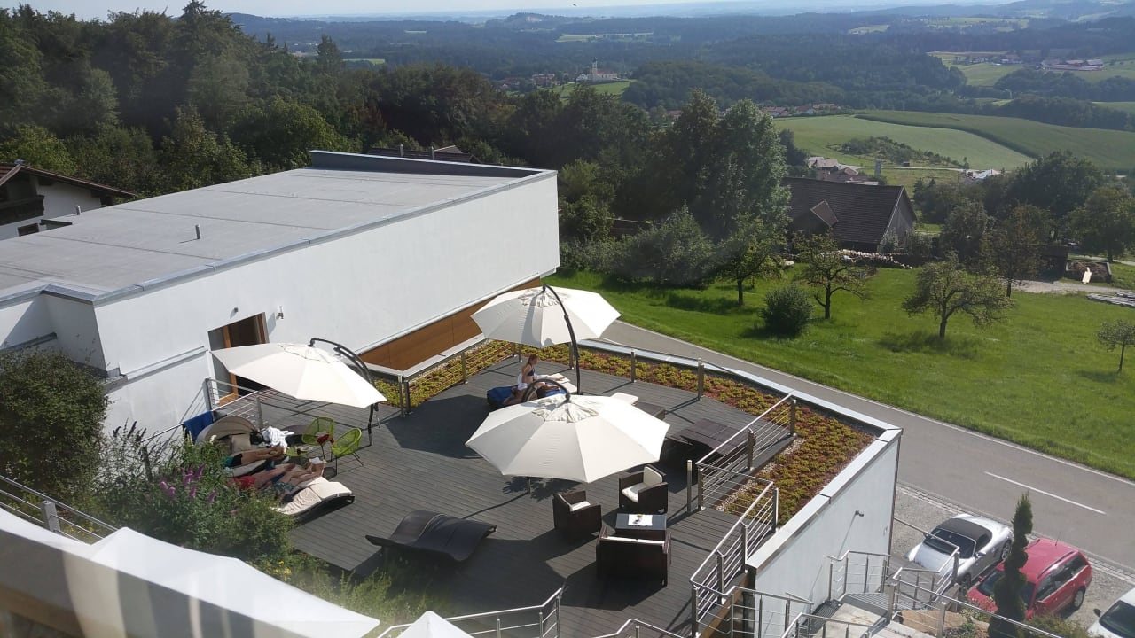 Sonnenterrasse Thula Wellnesshotel Bayerischer Wald
