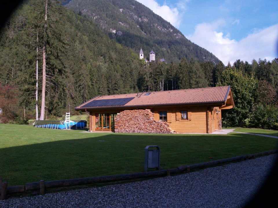 Saunahaus mit Ruhebereich Hotel Burgfrieden
