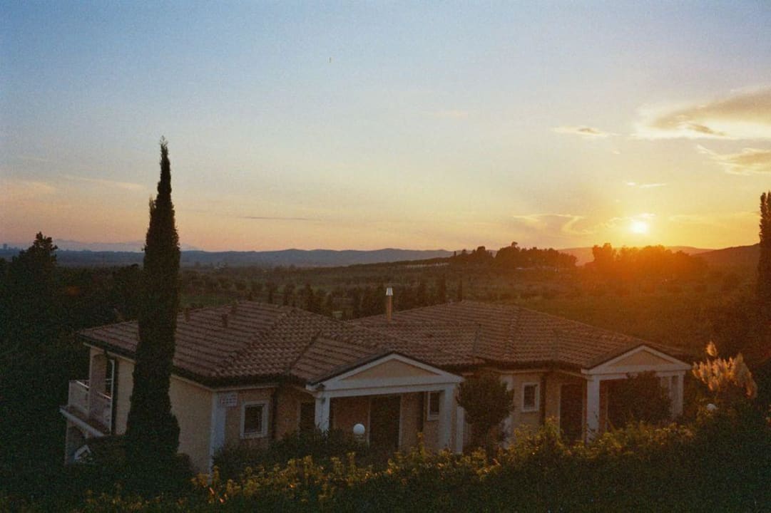 Sonnenuntergang Il Pelagone Hotel & Golf Resort Toscana